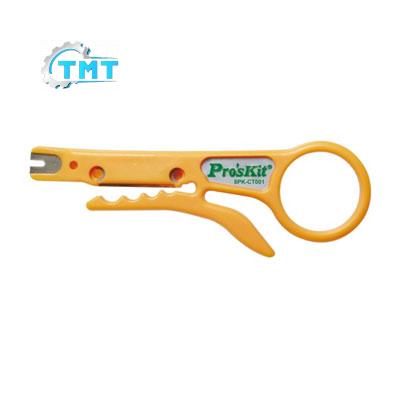 Dụng cụ tuốt vỏ, nhấn dây Pro'skit 8PK-CT001 1 Dụng cụ tuốt vỏ, nhấn dây Pro'skit 8PK-CT001