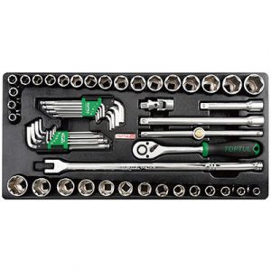 Bộ dụng cụ sửa chữa 52 chi tiết Toptul GZC-5702