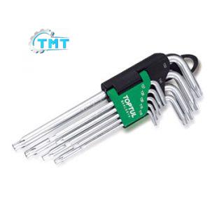 Bộ lục giác sao 9 món dài Toptul GAAL0915