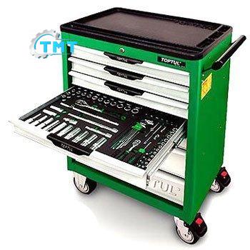 Bộ tủ dụng cụ 7 ngăn xanh 261 chi tiết Toptul GV-26105 1 Bộ tủ dụng cụ 7 ngăn xanh 261 chi tiết Toptul GV-26105