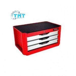 Hộp đồ nghề 3 ngăn chuyên dùng thế hệ mới TOPTUL TBAF0302 (màu đỏ)