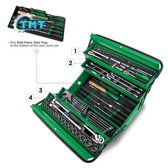 Hộp đồ nghề 94 chi tiết Toptul GCAZ094A 1 Hộp đồ nghề 94 chi tiết Toptul GCAZ094A