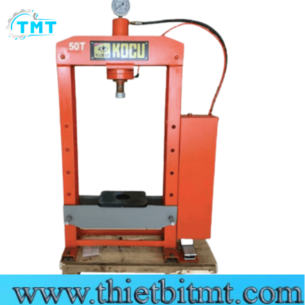 Máy ép thuỷ lực-dùng khí nén có đồng hồ MQSY-50T 1 Máy ép thuỷ lực-dùng khí nén có đồng hồ MQSY-50T