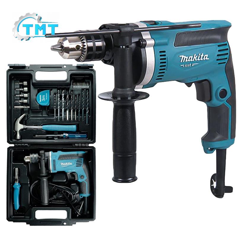 Máy khoan búa 26 phụ kiện Makita M8100KX2B 710W 1 Máy khoan búa 26 phụ kiện Makita M8100KX2B 710W