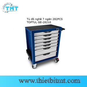 Tủ đồ nghề 7 ngăn 282 chi tiết Toptul GE-28210