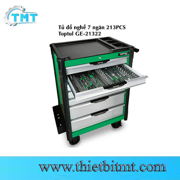 Tủ đồ nghề sửa chữa 7 ngăn Toptul GE-21322 1 Tủ đồ nghề sửa chữa 7 ngăn Toptul GE-21322