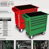 Tủ dụng cụ 5 ngăn màu đỏ Toptul GT-16308