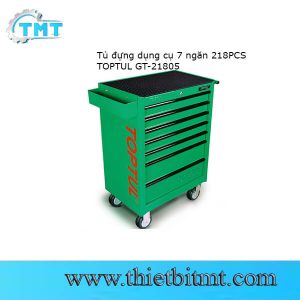 Tủ đựng đồ nghề 7 ngăn 218PCS Toptul GT-21805