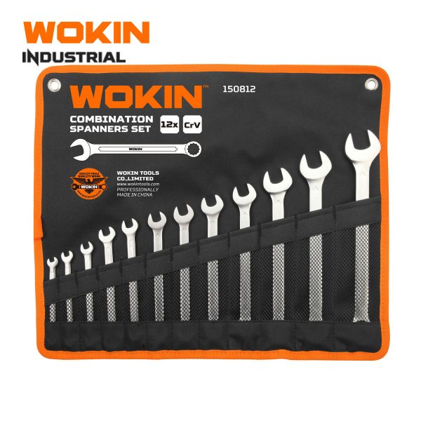 Bộ cờ lê vòng miệng 6-22mm Wokin 150812 INDUSTRIAL 1 Bộ cờ lê vòng miệng 6-22mm Wokin 150812 INDUSTRIAL
