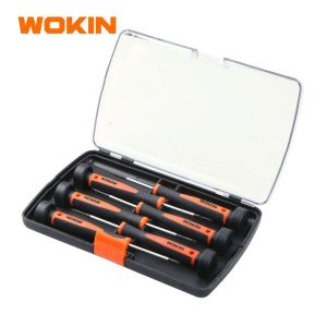 Bộ Tuốc nơ vít 6 chi tiết sử dụng trong công nghiệp Wokin 205706