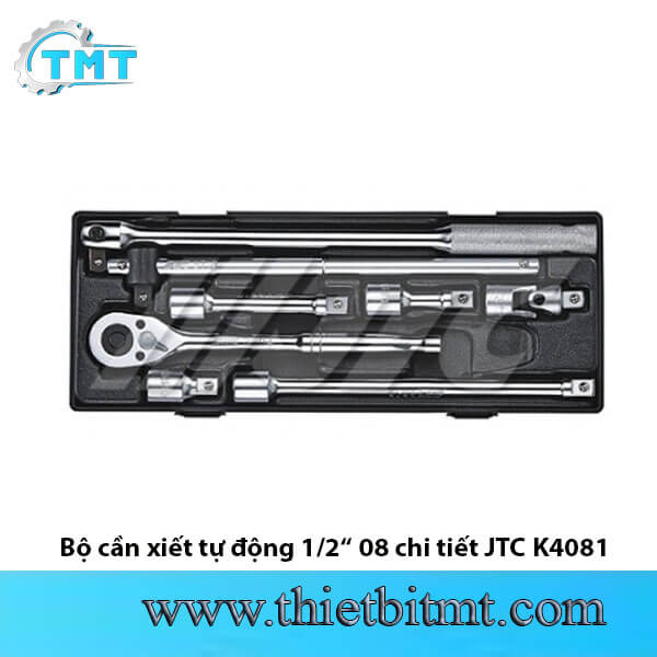 Bộ cần xiết tự động 1/2 08 chi tiết JTC K4081 1 Bộ cần xiết tự động 1/2 08 chi tiết JTC K4081