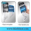 Bộ cờ lê vòng miệng tự động hệ mét 8-19mm 9 PCS Kingtony 12109MRS01 3 Bộ cờ lê vòng miệng tự động hệ mét 8-19mm 9 PCS Kingtony 12109MRS01