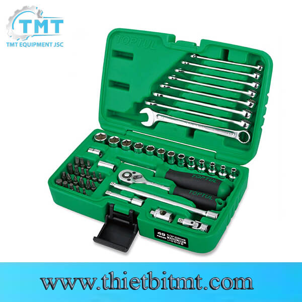 Bộ đồ nghề xách tay 6PT 49 chi tiết 1/4" GCAI4901 1 Bộ đồ nghề xách tay 6PT 49 chi tiết 1/4