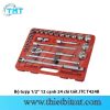 Bộ tuýp 1/2 12 cạnh 24 chi tiết JTC T424B
