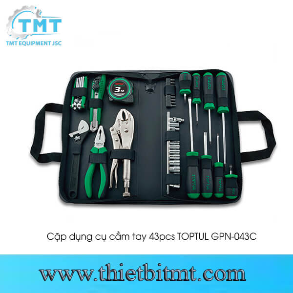 Cặp dụng cụ cầm tay 43pcs TOPTUL GPN-043C 1 Cặp dụng cụ cầm tay 43pcs TOPTUL GPN-043C