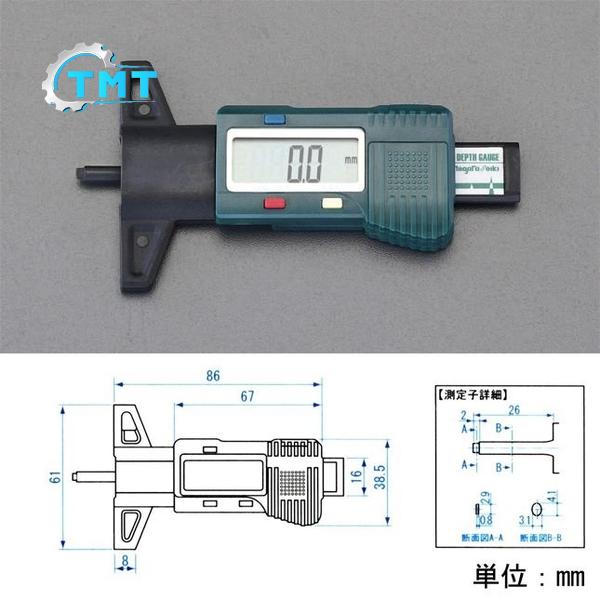 Thước đo độ sâu gai lốp DMD-25G 1 Thước đo độ sâu gai lốp DMD-25G