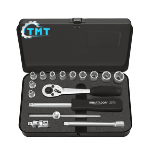1/4'' Bộ tuýp lục giác 16 chi tiết 4 - 13 mm Matador 2115 9160