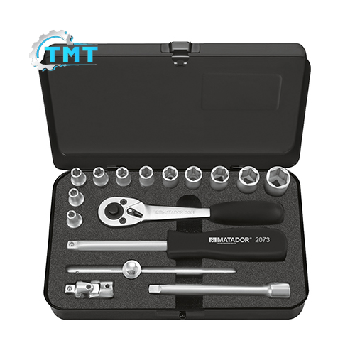 1/4'' Bộ tuýp lục giác 16 chi tiết 4 - 13 mm Matador 2115 9160 1 1/4'' Bộ tuýp lục giác 16 chi tiết 4 - 13 mm Matador 2115 9160