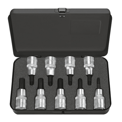 1/2'' Bộ tuýp đầu bông (TORX® with pilot) 9 chi tiết Matador 4093 9090 1 1/2'' Bộ tuýp đầu bông (TORX® with pilot) 9 chi tiết Matador 4093 9090