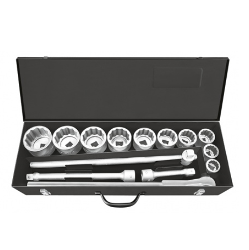 1'' Bộ tuýp bông 14 chi tiết 36-80 mm Matador 6144 9140 1 1'' Bộ tuýp bông 14 chi tiết 36-80 mm Matador 6144 9140