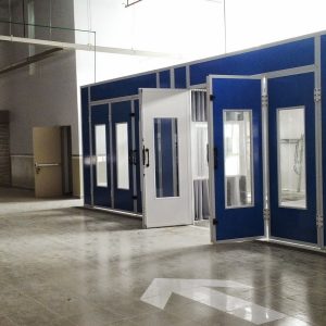 Phòng sơn sấy đồng bộ gốc dầu dài 7.21 m PRISMA SAIMA  MECCANICA