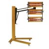 Đèn sấy hống ngoại sóng ngắn 3150 W di động, 3 bóng 2 Đèn sấy hống ngoại sóng ngắn 3150 W di động, 3 bóng