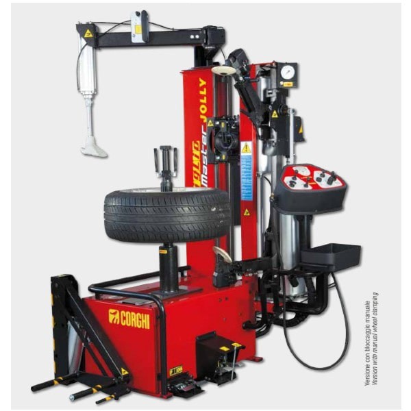 Máy ra vào lốp tự động thông minh Master Jolly Italy 1 Thiết bị ra vào lốp tự đông điều khiển thông minh