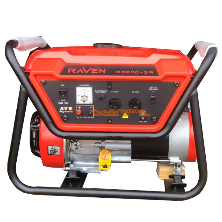 Máy Phát Điện Chạy Xăng 3kw Raven R3800-3A 1 Máy Phát Điện Chạy Xăng 3kw Raven R3800-3A
