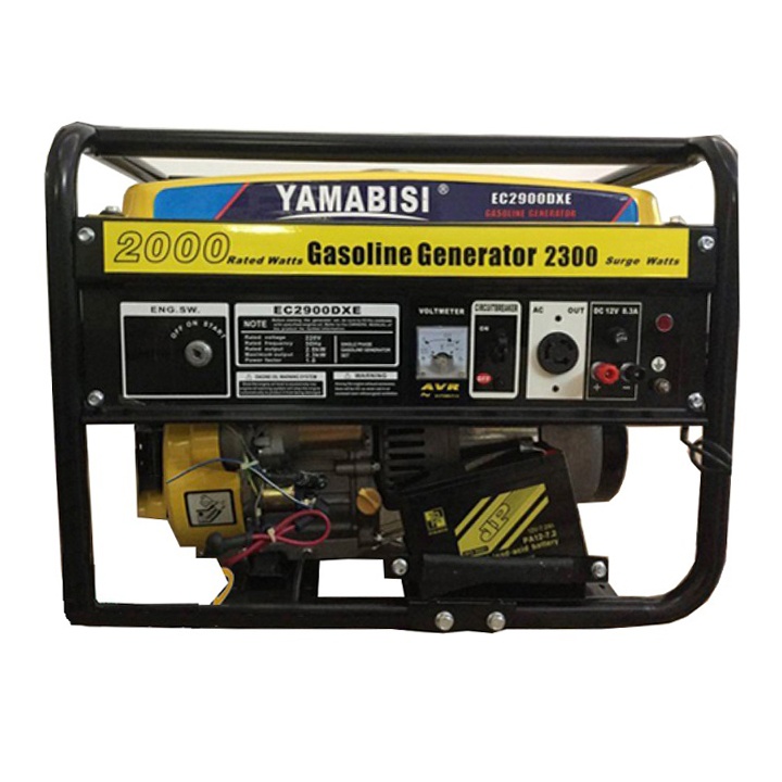 Máy Phát Điện Chạy Xăng 2kw Yamabisi EC2900DXE Đề 1 Máy Phát Điện Chạy Xăng 2kw Yamabisi EC2900DXE Đề