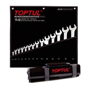 Bộ cờ lê vòng miệng bóng 14 món Toptul GPAB1401