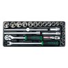 Bộ tuýp bông hệ inch 25PCS 1/2" TOPTUL GCAT2509 2 Bộ tuýp bông hệ inch 25PCS 1/2