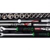 1/2" Bộ tuýp bông hệ inch 25 món TOPTUL GCAT2507 2 1/2