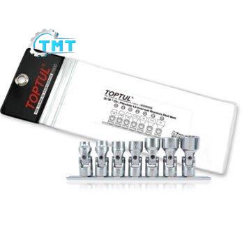 Bộ đầu nối lắt léo 7 chi tiết Toptul GBAG0701 1 Bộ đầu nối lắt léo 7 chi tiết Toptul GBAG0701