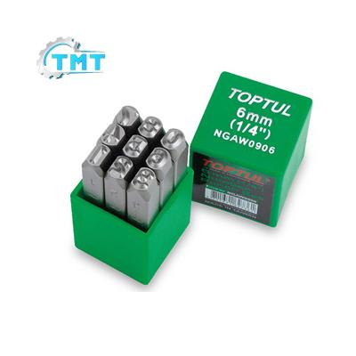 Bộ đóng số 9 chi tiết Toptul NGAW0904 1 Bộ đóng số 9 chi tiết Toptul NGAW0904