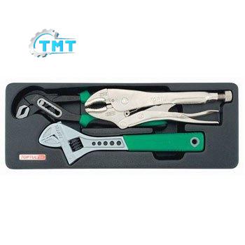 Bộ kìm, mỏ lết có điều chỉnh Toptul GBAT0303 1 Bộ kìm, mỏ lết có điều chỉnh Toptul GBAT0303