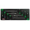Bộ tuýp chữ  L 8PCS TOPTUL GTB08120