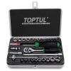 Bộ tuýp lục giác 1/4" 29 món loại mờ Toptul GCAD2902 3 Bộ tuýp lục giác 1/4