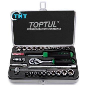 Bộ tuýp lục giác 1/4" 29 món loại mờ Toptul GCAD2902 1 Bộ tuýp lục giác 1/4