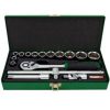 Bộ tuýp lục giác bóng 1/2" 16 món Toptul GCAD1605 3 Bộ tuýp lục giác bóng 1/2