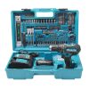 Bộ Máy Khoan Pin 101 Mũi Khoan Vít Makita DHP482SFX6