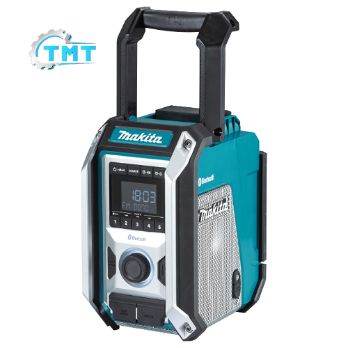 Radio sử dụng ở công tường dùng pin và điện Makita DMR114 (18V/14.4V/12V MAX/AC) 1 Radio sử dụng ở công tường dùng pin và điện Makita DMR114 (18V/14.4V/12V MAX/AC)