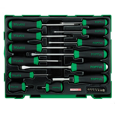 Bộ tua vít 20 chi tiết Toptul GTC20050 1 Bộ tua vít 20 chi tiết Toptul GTC20050