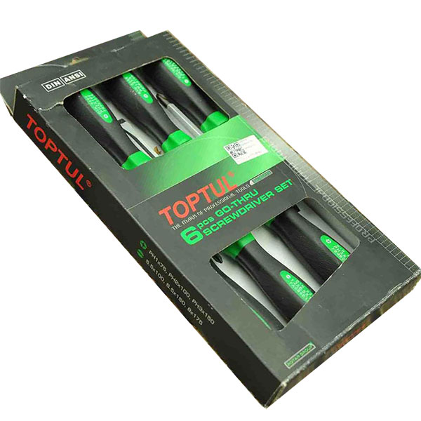 Bộ tua vít 6PCS TOPTUL GAAE0613 1 Bộ tua vít 6PCS TOPTUL GAAE0613