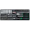 Bộ tuýp bông 50 chi tiết Toptul GCAT5002 1/4" 2 Bộ tuýp bông 50 chi tiết Toptul GCAT5002 1/4