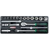 Bộ tuýp lục giác 20 chi tiết Toptul GCAT2001 3/8